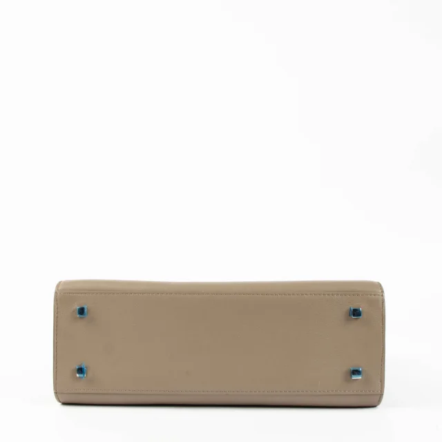 Delvaux Gris Tourterelle Calf Souple Tempête MM in Grey Calfskin from Labellov, photo 5 of 6