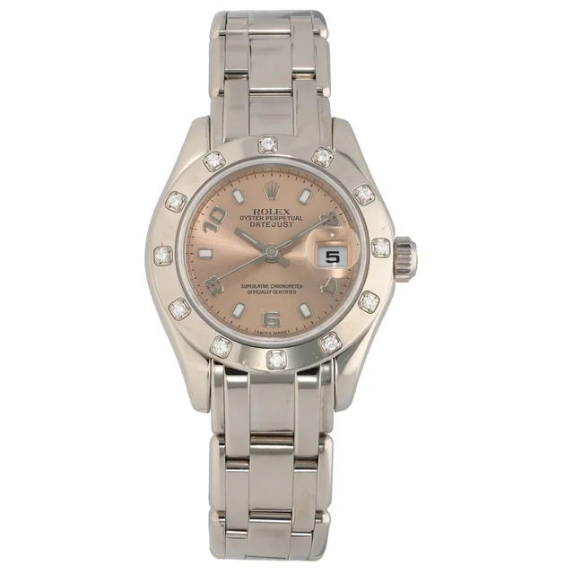 Rolex Pearlmaster 80319 29mm White Gold Watch in White from H&T