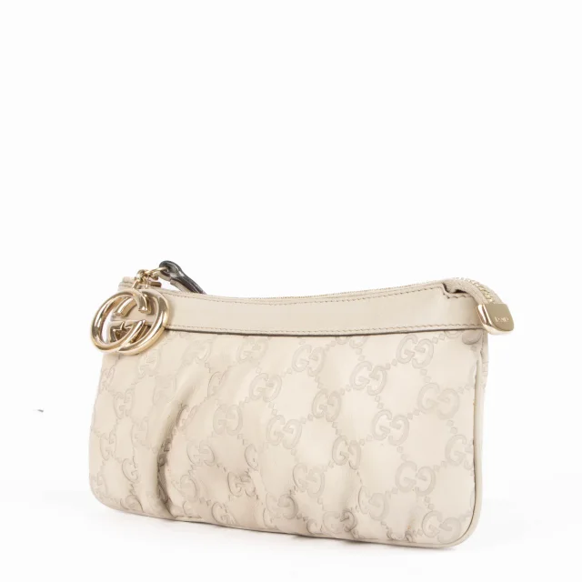 Gucci Nude Guccissima Wristlet Pouch in Leather from Labellov, photo 3 of 5