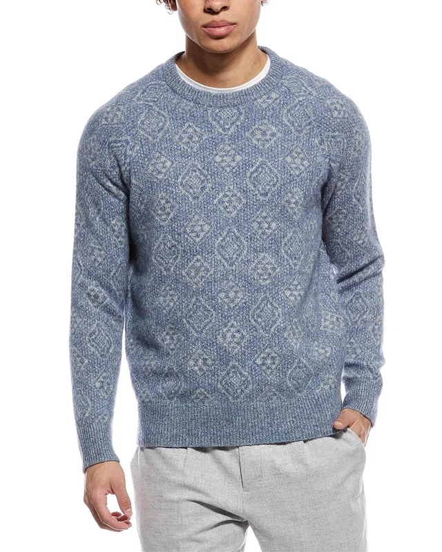 Brunello Cucinelli Alpaca & Wool-Blend Crewneck Sweater, image 1 of 1 from Gilt