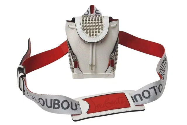 Christian Louboutin Explorer Funk Shoulder Bag White in white from Poshmark