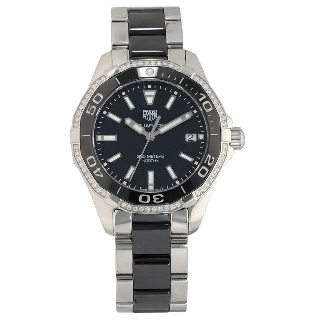 TAG Heuer Aquaracer WAY131G 35mm Stainless Steel Watch from H&T