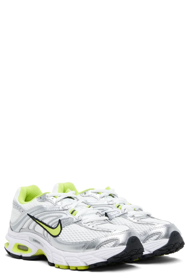 Nike White & Silver Air Max Moto 2K Sneakers, photo 4 of 5 from SSENSE