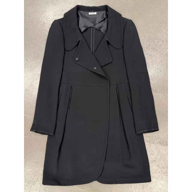 Miu Miu S/s2009 Miu Light Technical Coat in black from Grailed