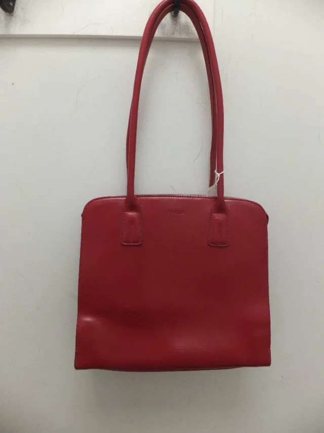 Furla Shoulder Bag in Red Leather from Oxfam Online Shop