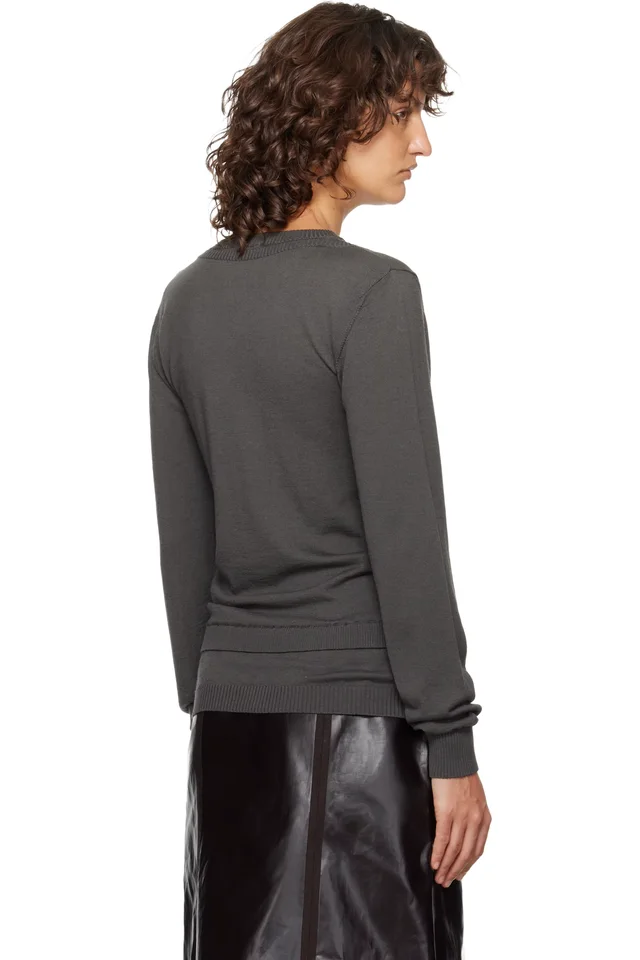 Paloma Wool Gray Giacos Sweater, photo 3 of 4 from SSENSE