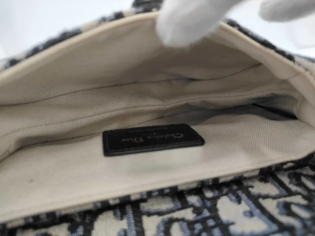 Dior Saddle Oblique Canvas in Canvas from Her-Age, photo 7 of 16