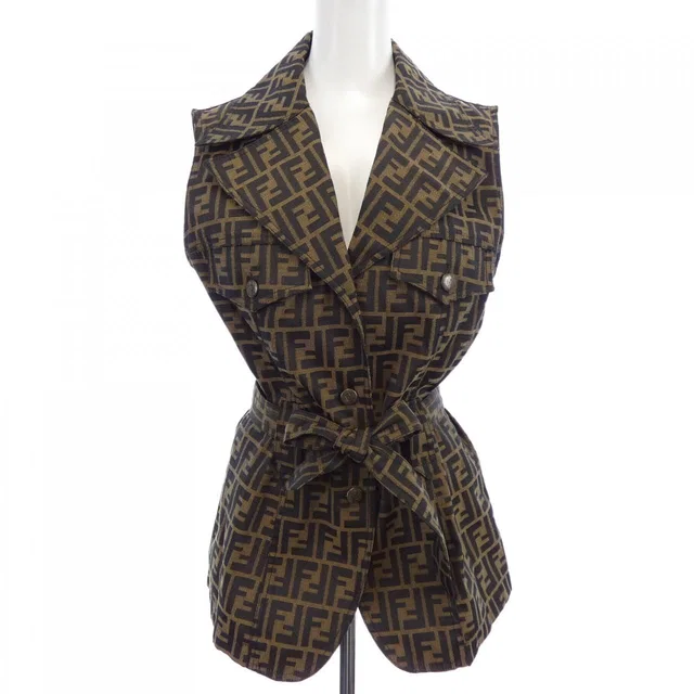 Fendi Vintage Long Vest from The Reluxe