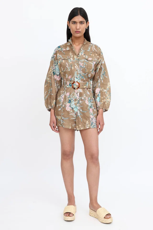 Zimmermann Floral Cassia Romper from VSP Consignment