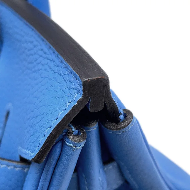 Hermès Birkin Blue paradise Taurillon Clemence Size 30 in Blue Clemence leather from GALLERY RARE, photo 2 of 2