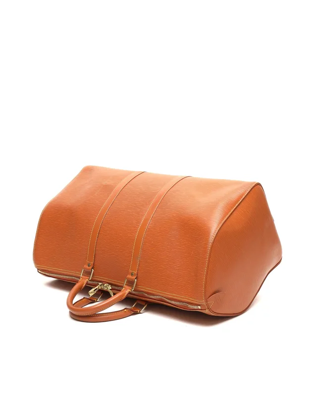 Louis Vuitton Epi Keepall 50 Weekend Bag in Suede from A Retro Tale, photo 3 of 10