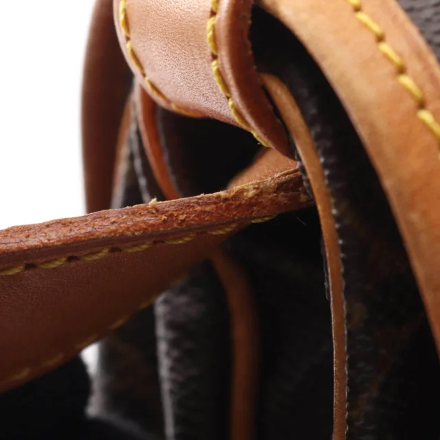 Louis Vuitton Saumur Monogram Shoulder Bag in Brown Canvas from LuxUness, photo 9 of 10
