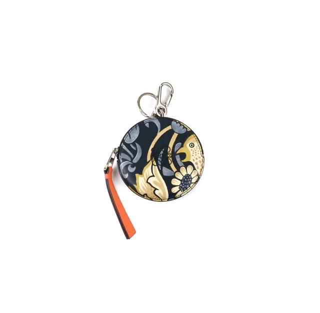 Loewe William Morris Round Coin Pouch in Leather from The Purse Affair
