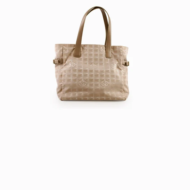 Chanel New Travel Line Tote Bag MM in Canvas from The Purse Affair