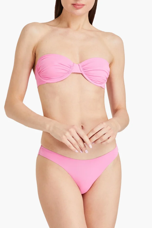 Melissa Odabash Barbados Low-Rise Bikini Briefs in Pink, photo 2 of 8 from THE OUTNET