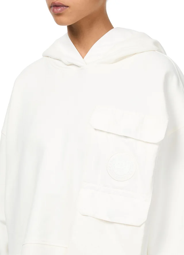 CANADA GOOSE Yates hoodie in Blue 100% organic cotton, photo 4 of 6 from 24S (US)