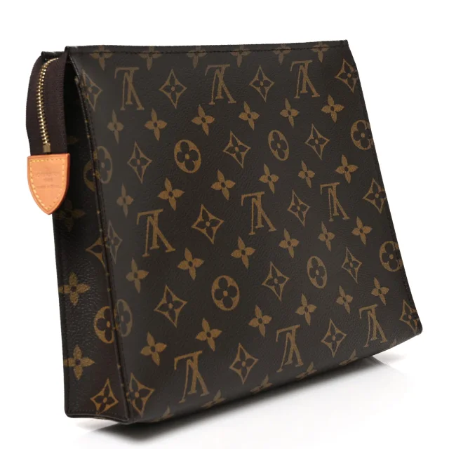 Louis Vuitton Monogram Toiletry Pouch 26 in Coated canvas from FASHIONPHILE, photo 3 of 7