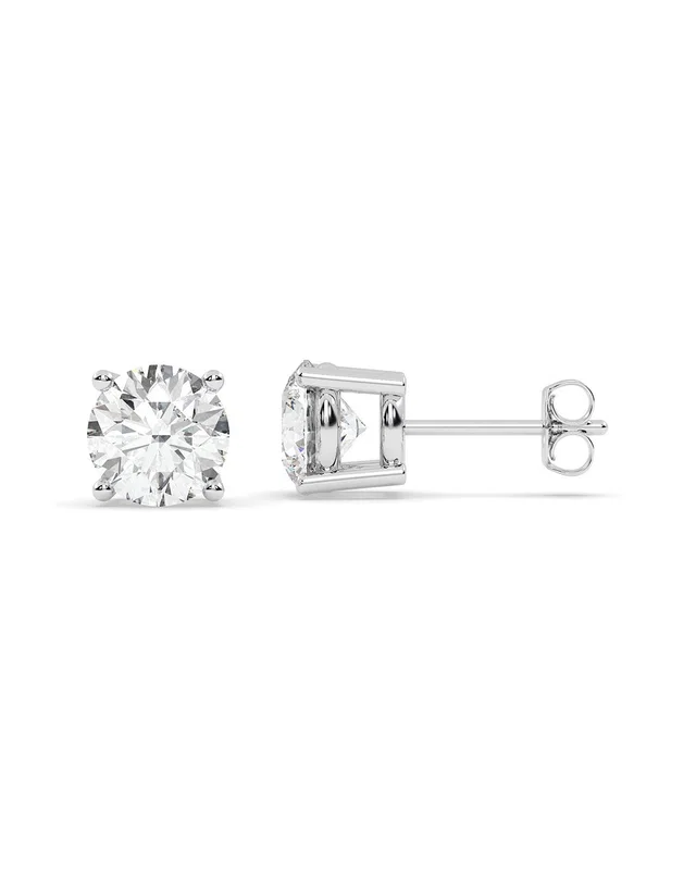 Lab Grown Diamonds 14K 3.00 ct. tw. Lab-Grown Diamond Earrings, image 1 of 1 from Gilt