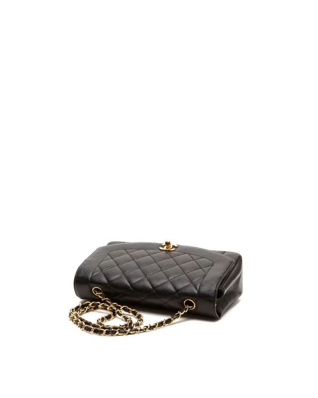 Chanel Medium Caviar Diana Flap Bag in Caviar leather from A Retro Tale, photo 4 of 8