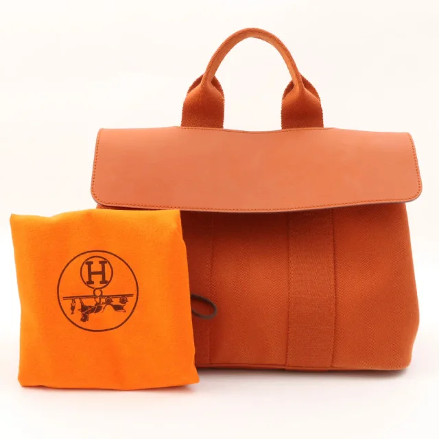 Hermès 2004 Vespa TPM Orange in Orange Epsom leather from VINTAGE QOO TOKYO, photo 14 of 14