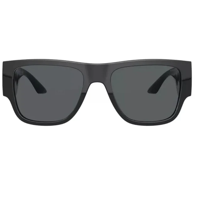 Versace Men's Sunglasses - Black in black from Depop, photo 1 of 1