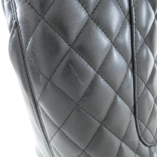 Chanel Cambon Line Calf Shoulder Bag in Black Calfskin from LuxUness, photo 4 of 10