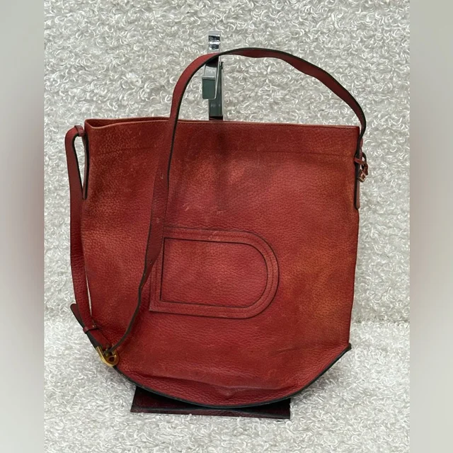 Delvaux Le Pin Pm in red from Poshmark