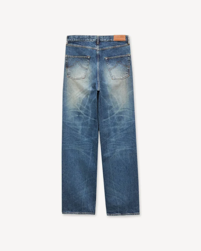 Kenzo Straight fit jeans in japanese denim, photo 2 of 7 from SENSER
