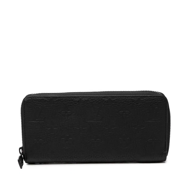 Black Louis Vuitton Monogram Empreinte Zippy Long Wallet in Black Leather from Designer Revival, photo 1 of 1