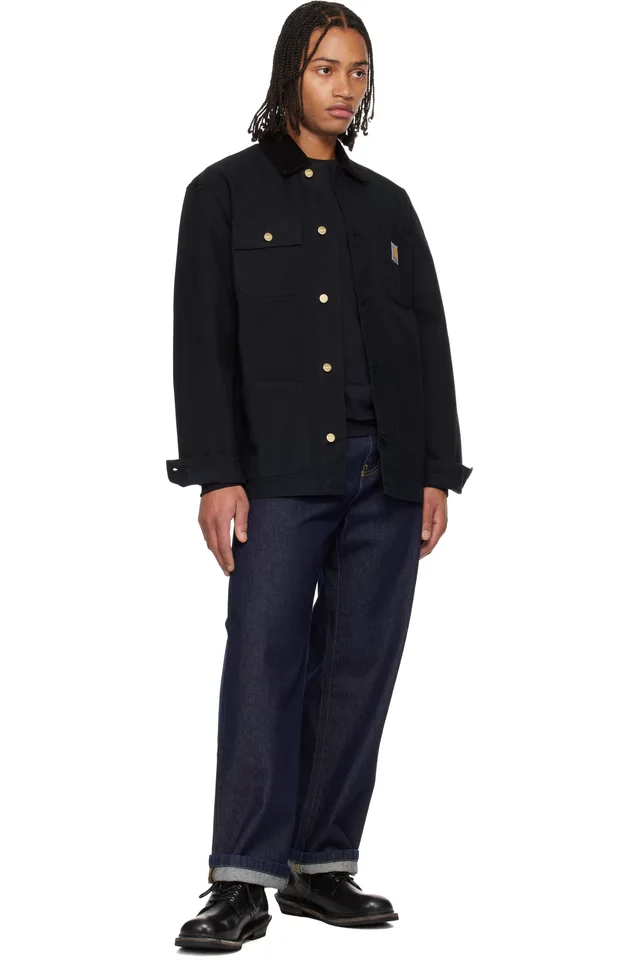 Carhartt Work In Progress Black Michigan Jacket, photo 4 of 4 from SSENSE