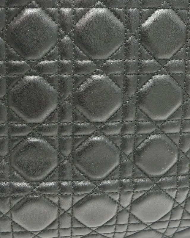 Large Lady Dior Tote Bag in Leather from A Retro Tale, photo 7 of 10