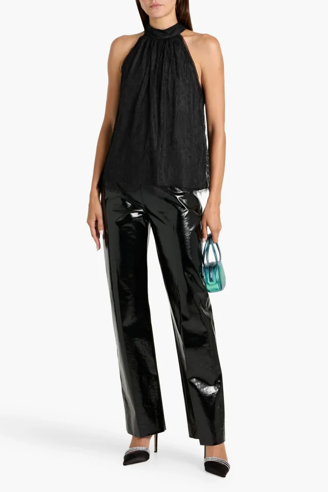 Alice + Olivia Maris Lace Tie-Back Sleeveless Top, photo 2 of 8 from THE OUTNET