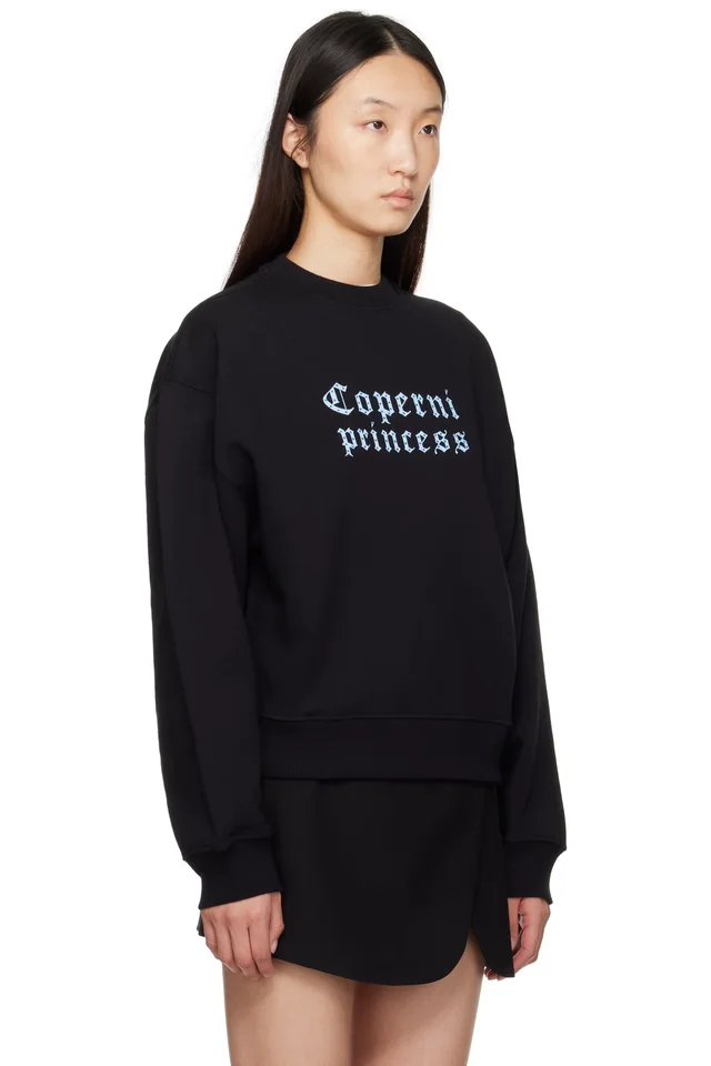 Black 'Coperni Princess' Sweatshirt, photo 2 of 4 from SSENSE