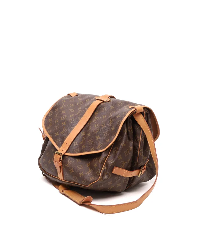Louis Vuitton Monogram Saumur 35 Bag in Coated canvas from A Retro Tale, photo 2 of 2