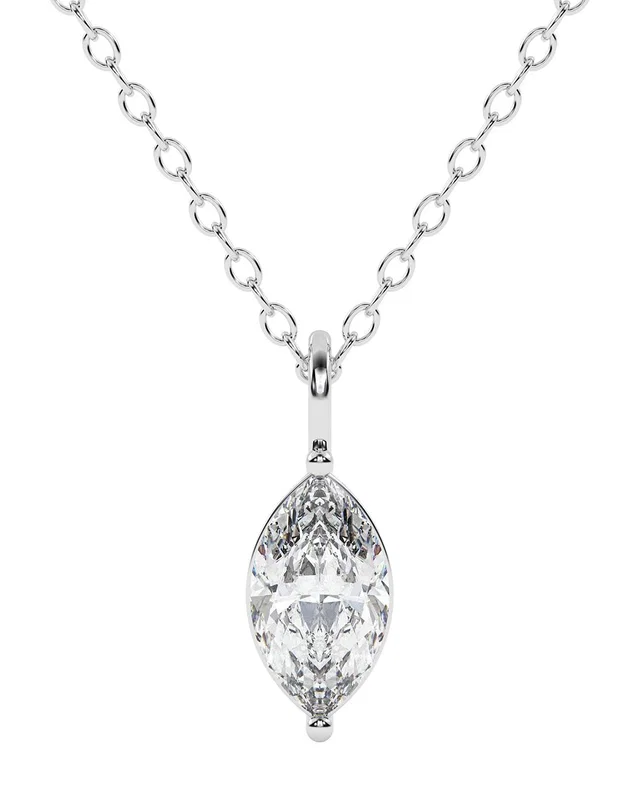 Lab Grown Diamonds 14K 0.50 ct. tw. Lab-Grown Diamond Necklace, image 1 of 1 from Gilt