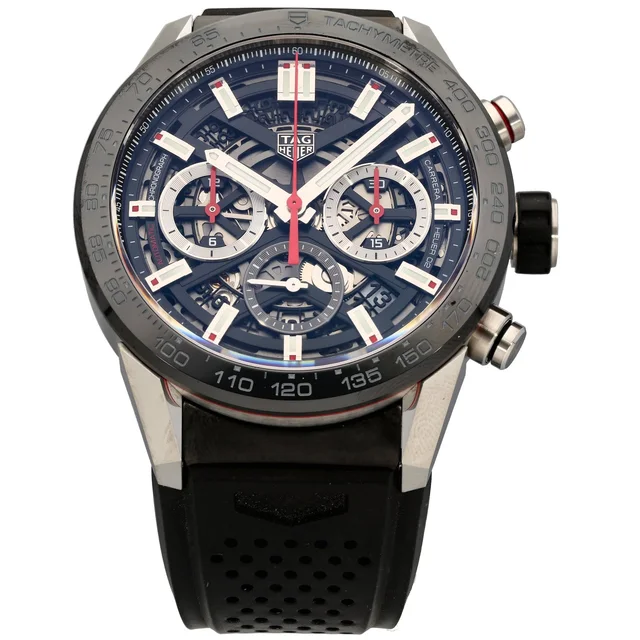 TAG Heuer Carrera CBG2010-0 43mm Stainless Steel Watch from H&T