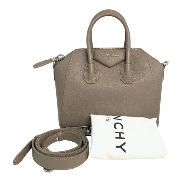 Givenchy Small Taupe Antigona Bag in Taupe from Luxury Promise