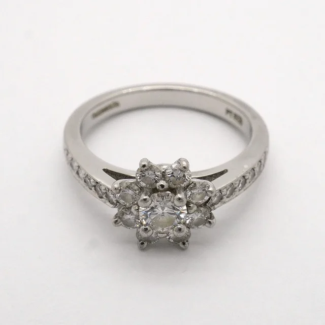 Tiffany & Co. Ring Flora Platinum Diamond from The Reluxe