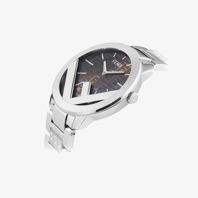 Fendi Steel Bracelet Watch — Silver Watches in Silver Satin from HEWI, photo 3 of 3