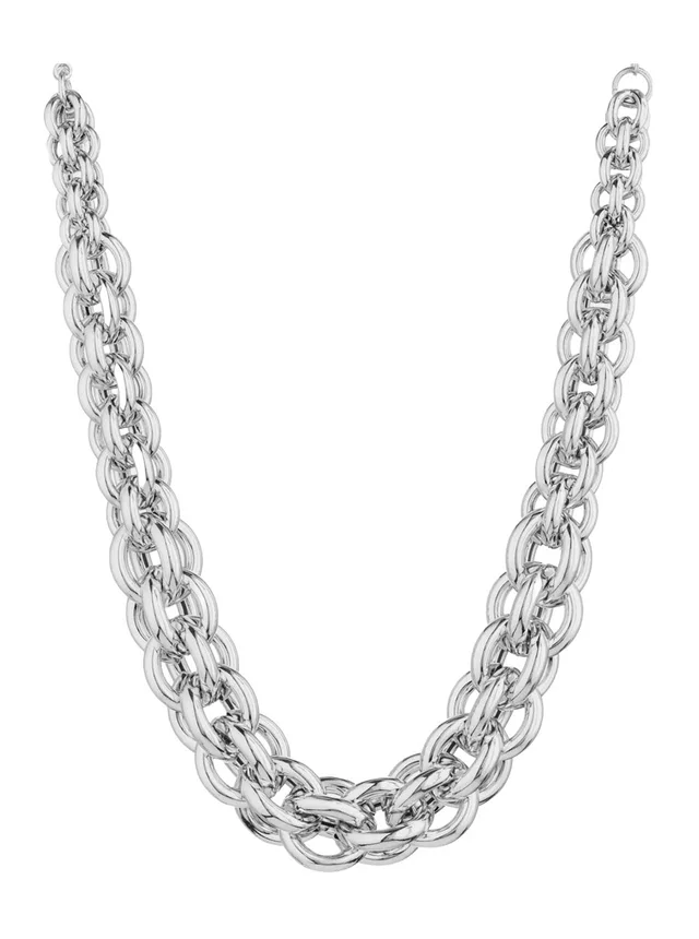 FEDERICA TOSI Necklace LACE CHRISTY with silver and silver-colored metal details, women, photo 4 of 6 from Gaudenzi Boutique