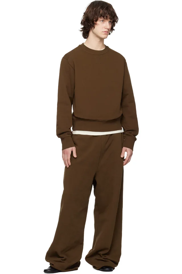 Entire Studios Brown Pod Crew Sweatshirt, photo 4 of 4 from SSENSE