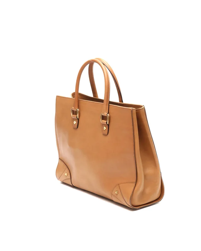 Gucci Nailhead Tote Bag in Leather from A Retro Tale, photo 2 of 8