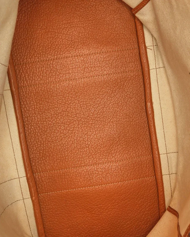 Hermès Toile & Negonda Petite Ceinture MM Tote Bag in Canvas from A Retro Tale, photo 10 of 11