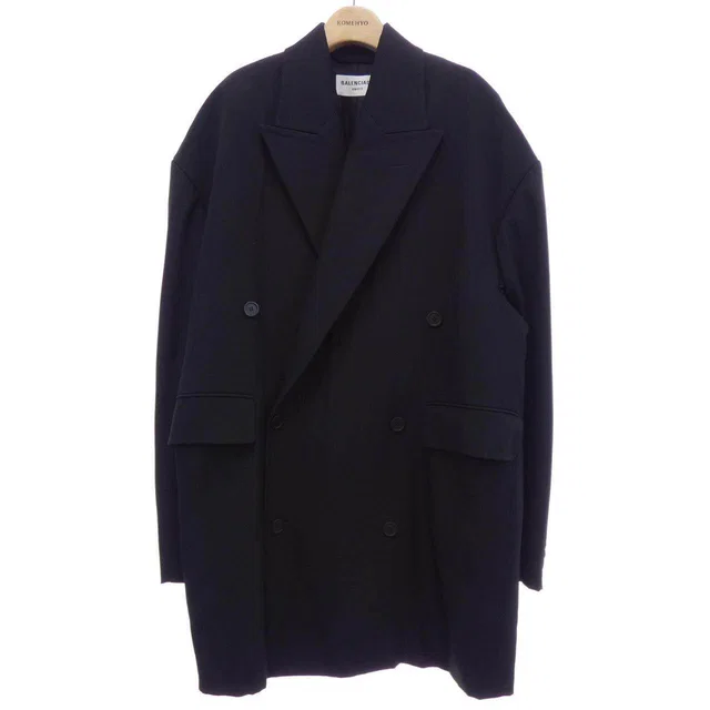 Balenciaga Wool Coat in Wool from LuxUness