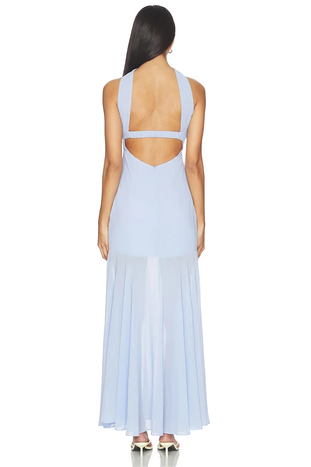 MORE TO COME Nicola Maxi Dress in Sky Blue, photo 3 of 3 from REVOLVE (Canada)