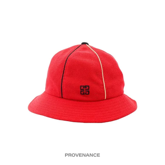Givenchy Women's Hat - Red in red from Depop, photo 1 of 1