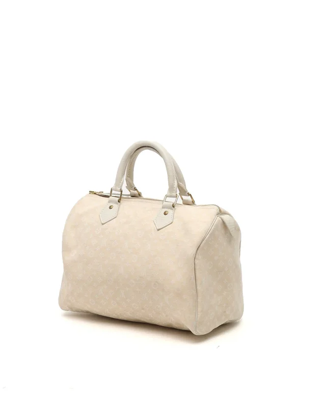 Louis Vuitton Mini Lin Speedy 30 Bag in Canvas from A Retro Tale, photo 5 of 11