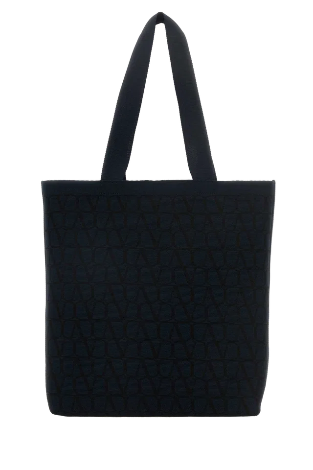 Valentino Garavani Tote Bag — Black Exterior: Fabric in Black from HEWI