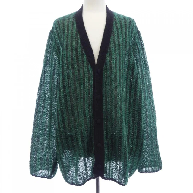 Saint Laurent Cardigan Green in Green from The Reluxe