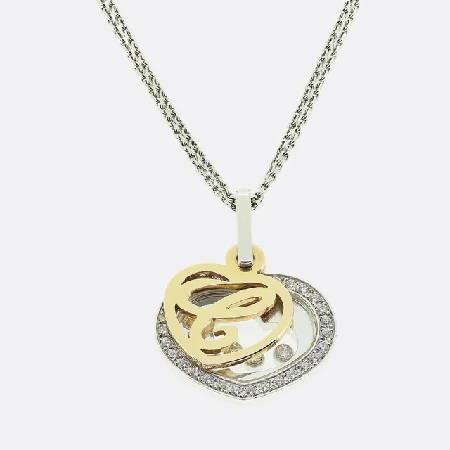 Chopard Happy Hearts Diamond Necklace from The Vintage Jeweller